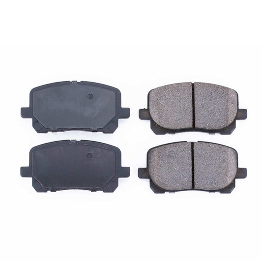 Front View of Front Disc Brake Pad Set POWERSTOP 16-923