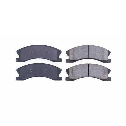 Front View of Front Disc Brake Pad Set POWERSTOP 16-945