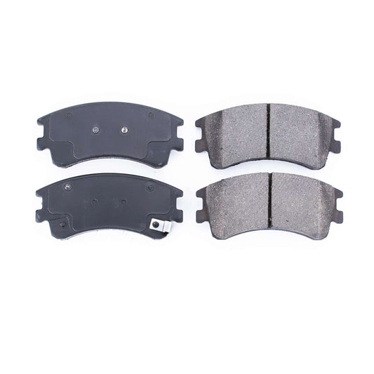 Front View of Front Disc Brake Pad Set POWERSTOP 16-957