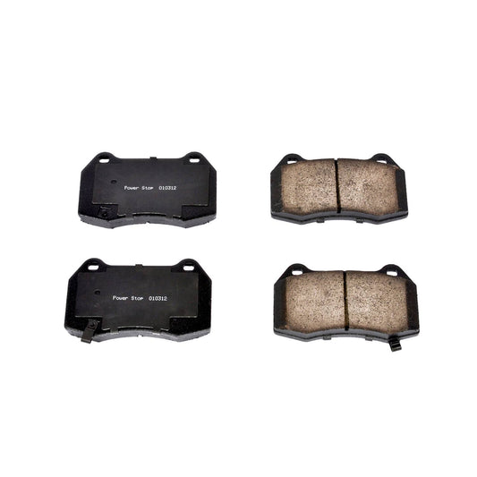 Front View of Front Disc Brake Pad Set POWERSTOP 16-960