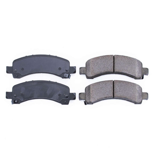 Front View of Rear Disc Brake Pad Set POWERSTOP 16-974A