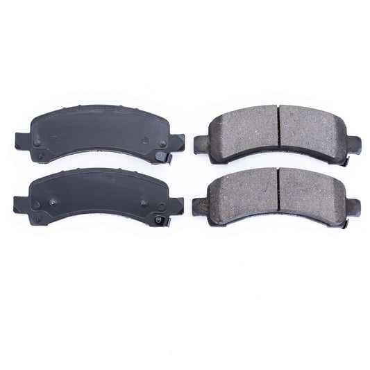 Front View of Rear Disc Brake Pad Set POWERSTOP 16-974