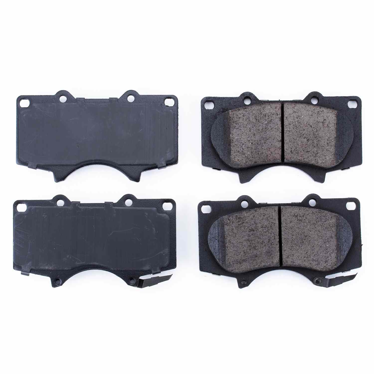 Front View of Front Disc Brake Pad Set POWERSTOP 16-976