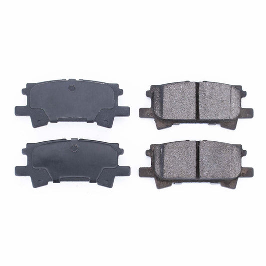 Front View of Rear Disc Brake Pad Set POWERSTOP 16-996