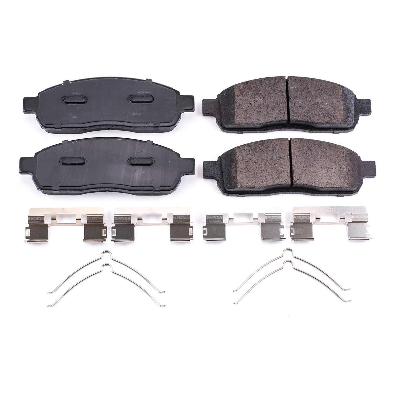 Front View of Front Disc Brake Pad Set POWERSTOP 17-1011