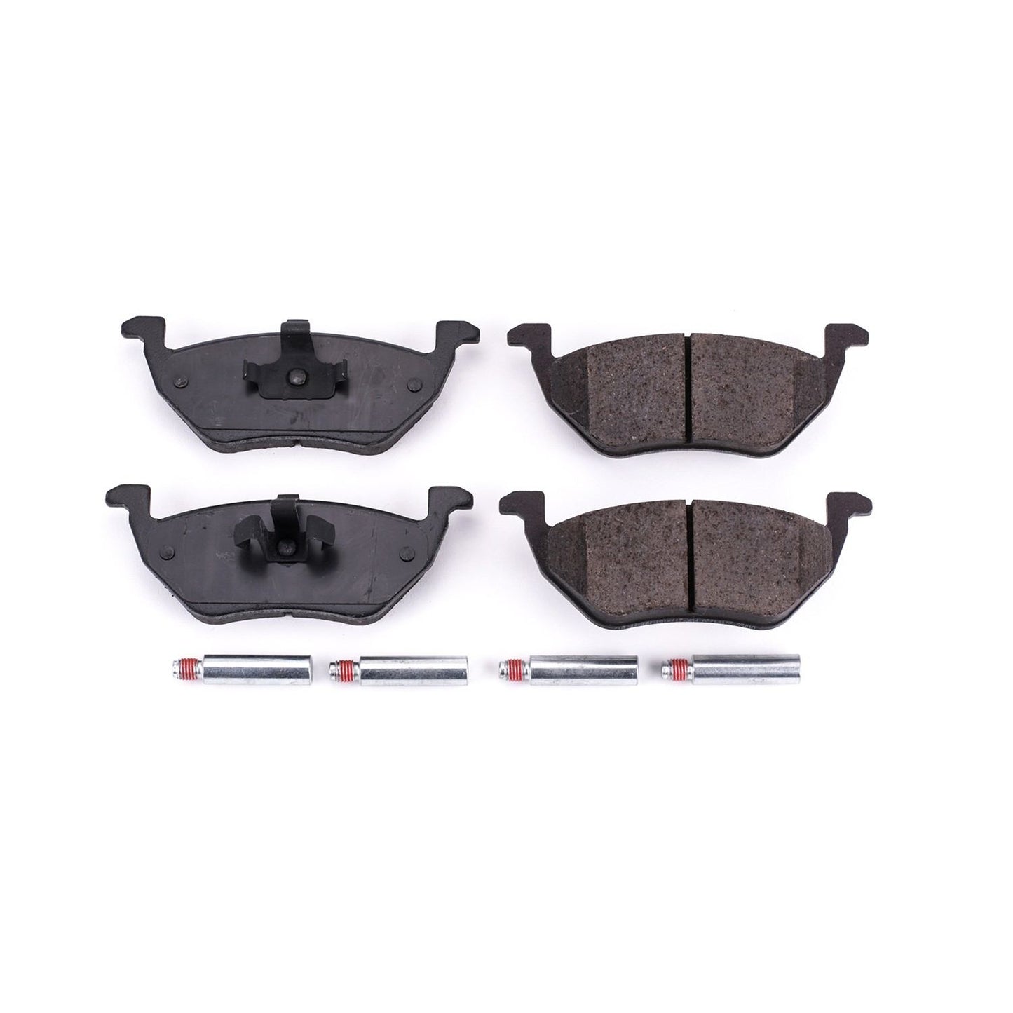 Front View of Rear Disc Brake Pad Set POWERSTOP 17-1055