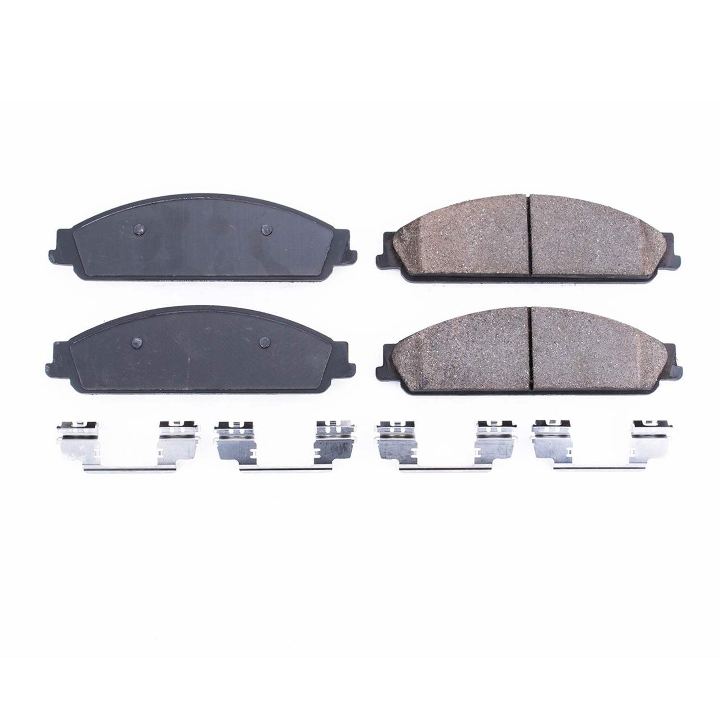 Front View of Front Disc Brake Pad Set POWERSTOP 17-1070