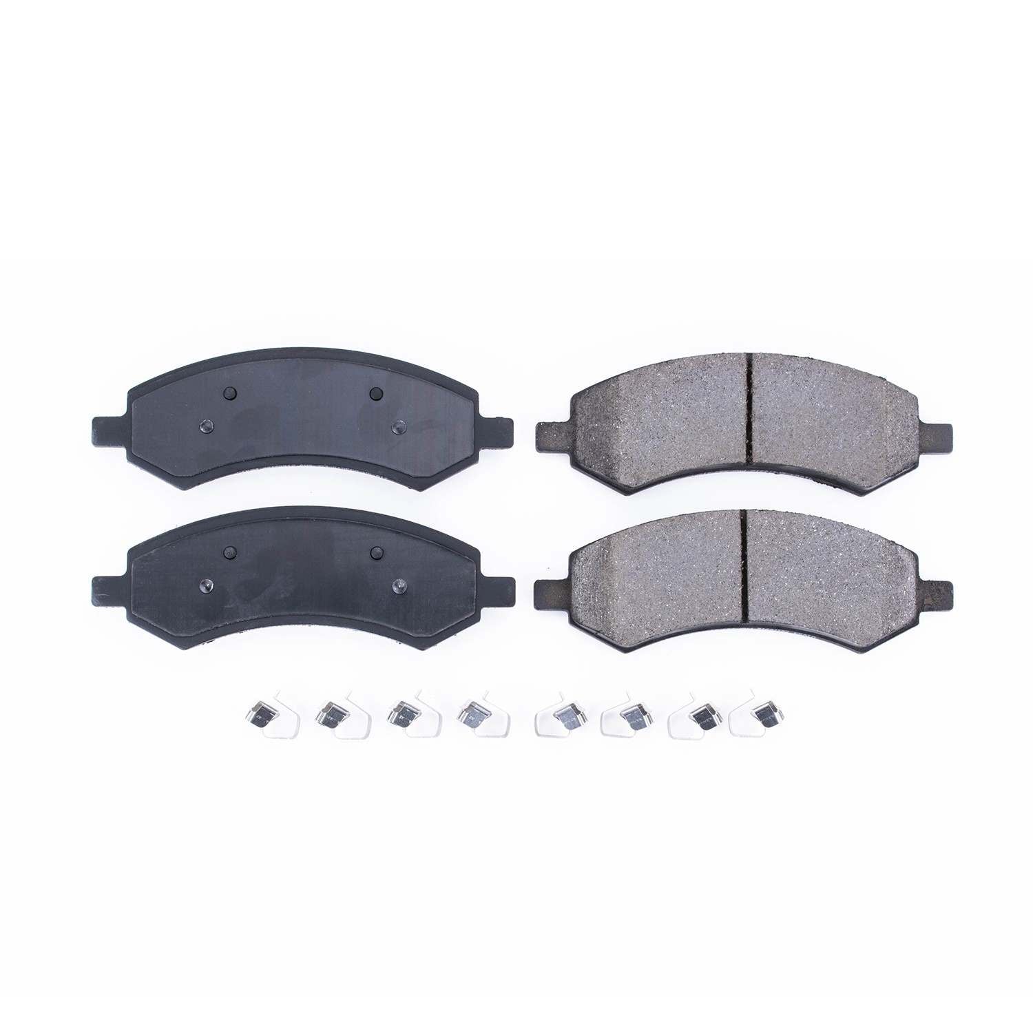 Front View of Front Disc Brake Pad Set POWERSTOP 17-1084