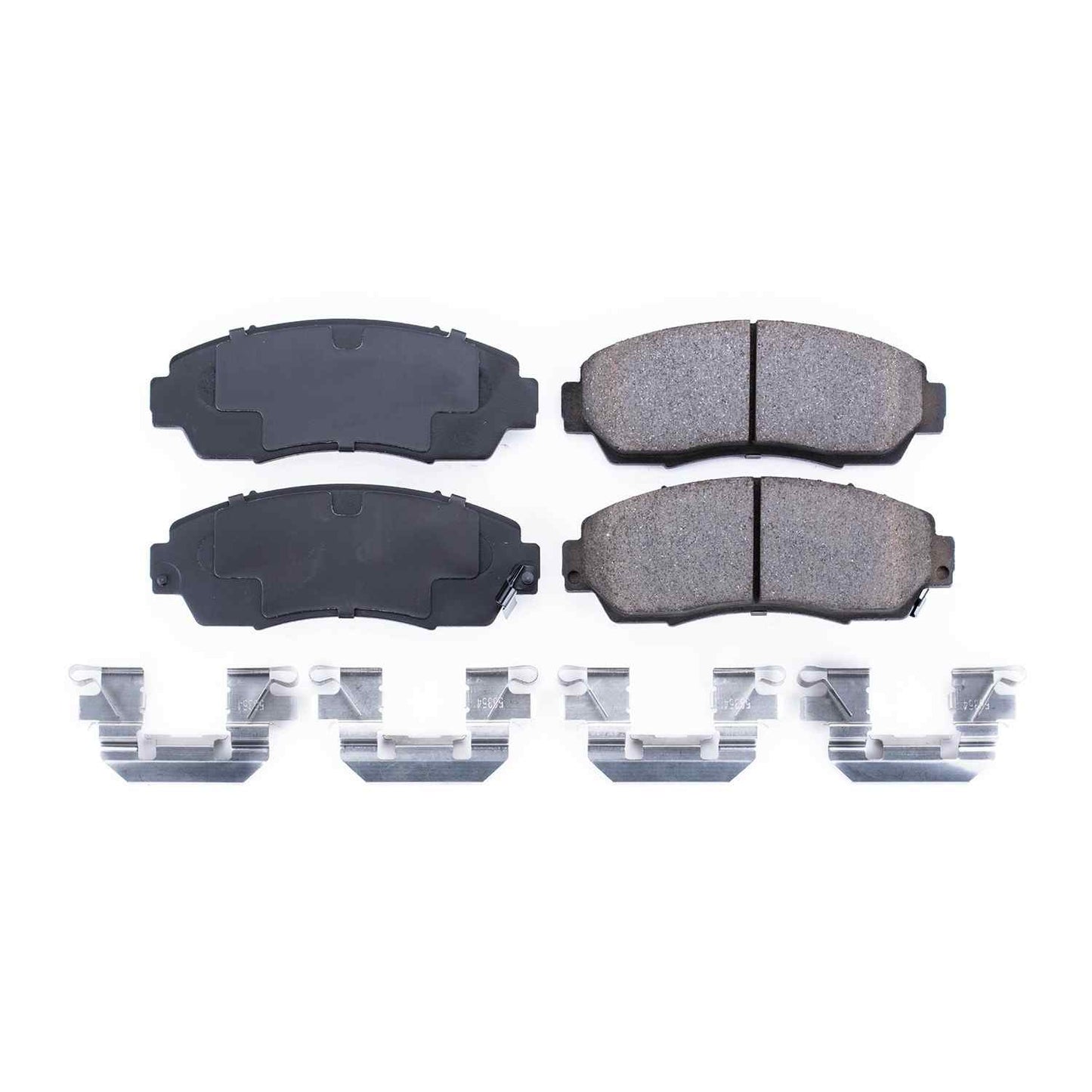 Front View of Front Disc Brake Pad Set POWERSTOP 17-1089