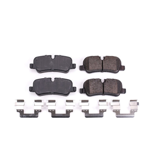 Front View of Rear Disc Brake Pad Set POWERSTOP 17-1099