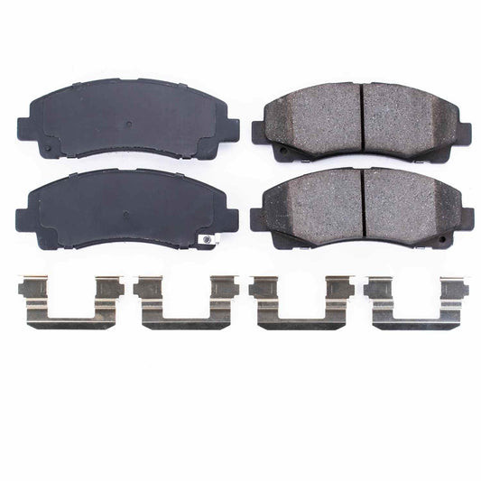 Front Disc Brake Pad Set POWERSTOP 17-1102 For Acura Honda TL Ridgeline