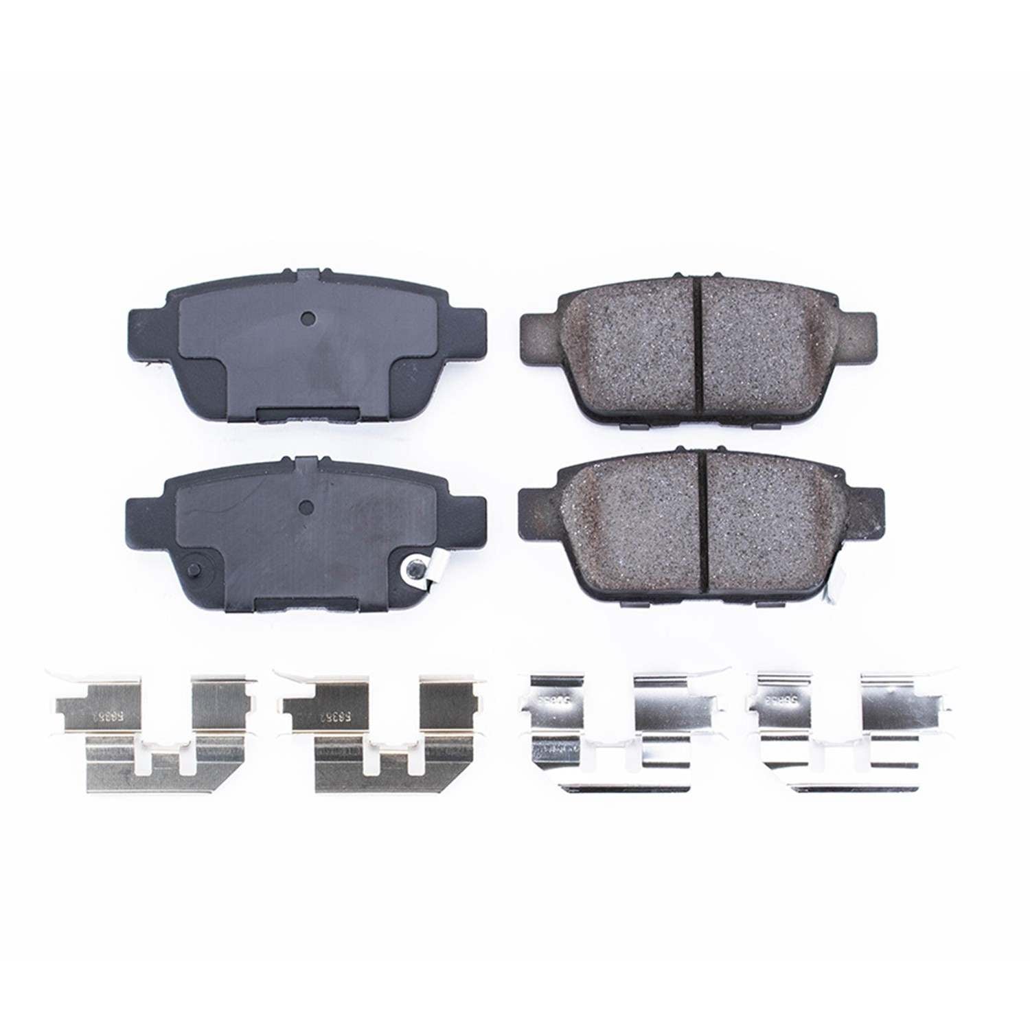 Front View of Rear Disc Brake Pad Set POWERSTOP 17-1103