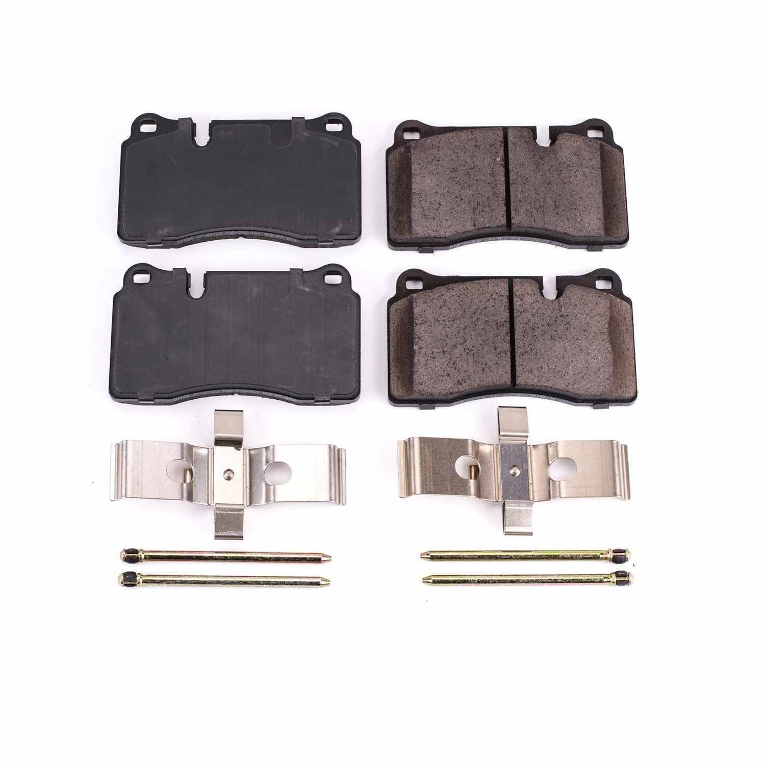 Front View of Front Disc Brake Pad Set POWERSTOP 17-1165