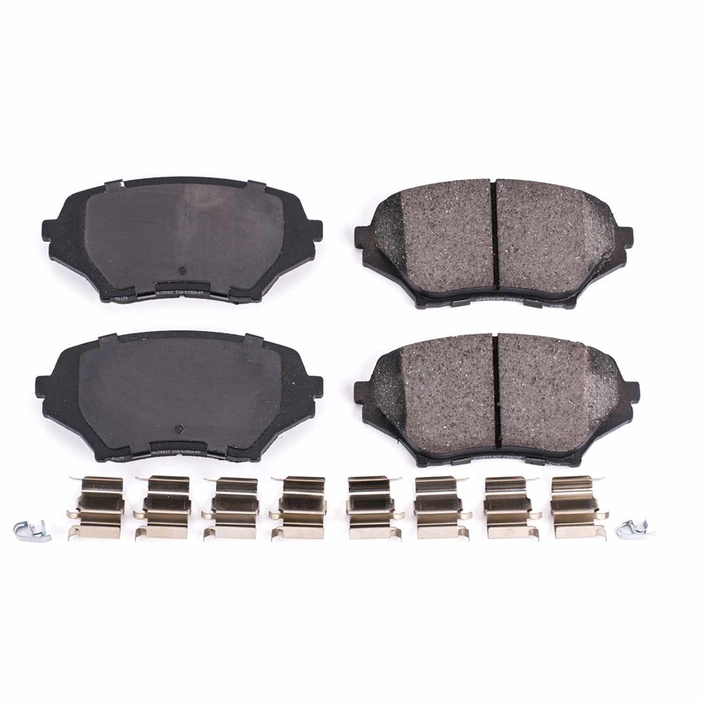 Front View of Front Disc Brake Pad Set POWERSTOP 17-1179