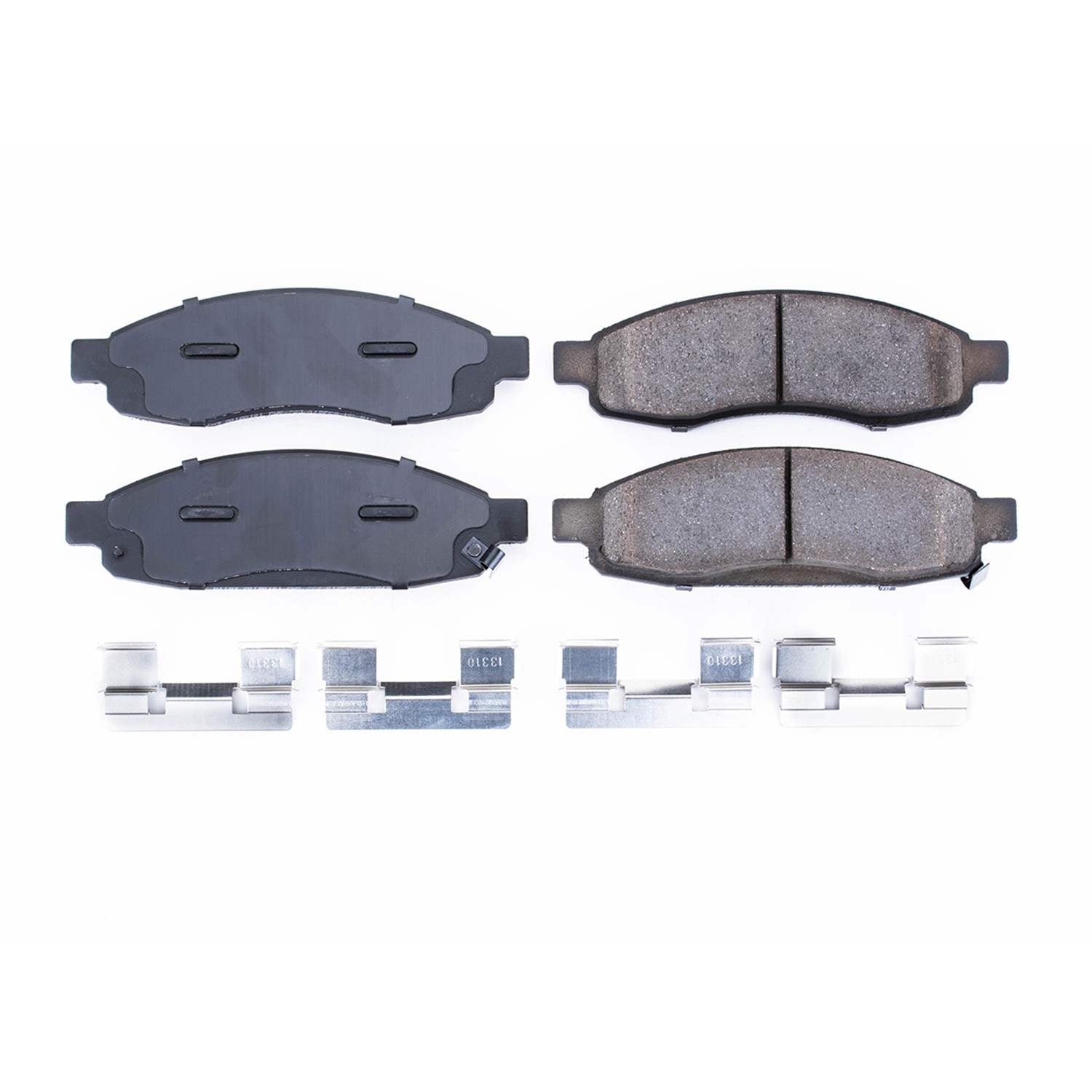 Front View of Front Disc Brake Pad Set POWERSTOP 17-1183