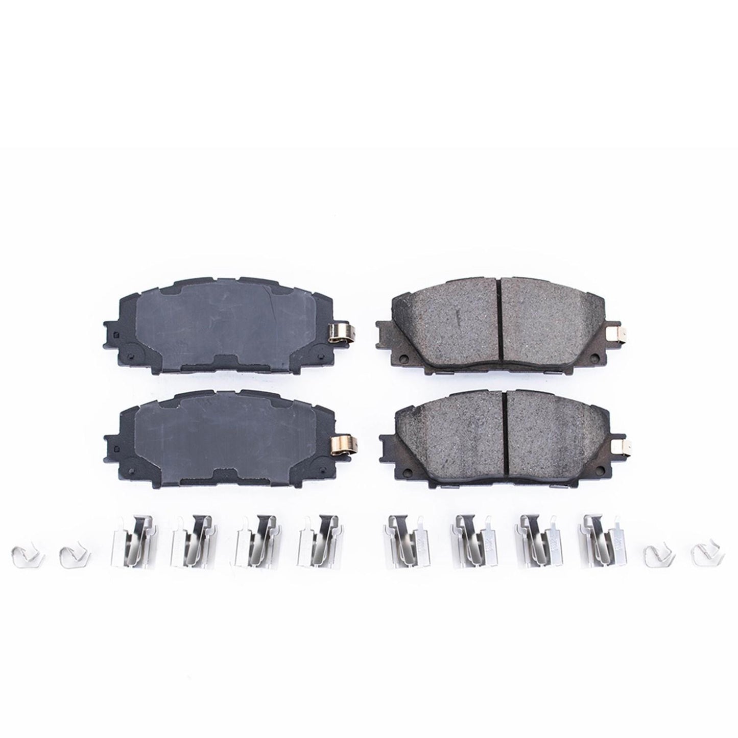 Front View of Front Disc Brake Pad Set POWERSTOP 17-1184A