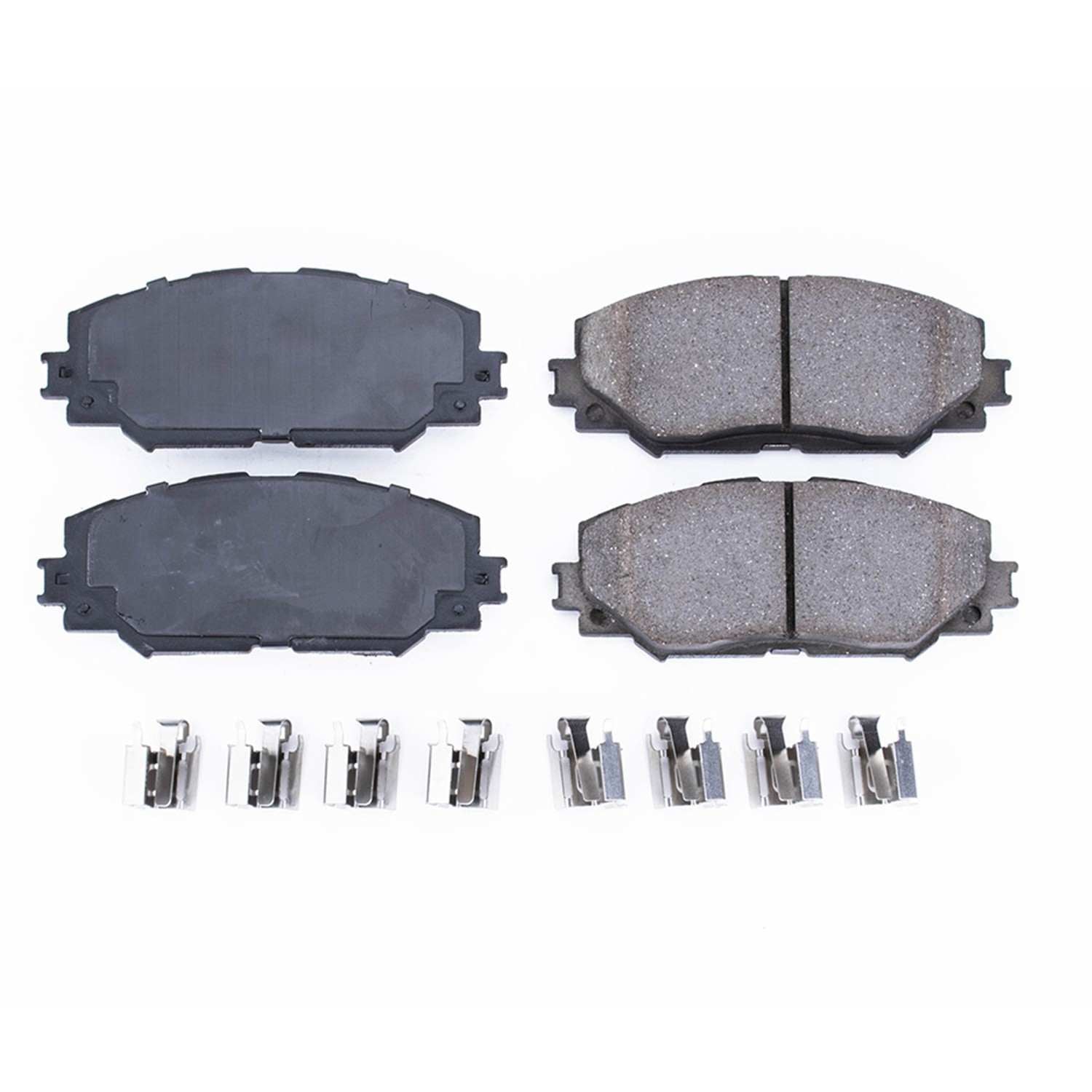 Front View of Front Disc Brake Pad Set POWERSTOP 17-1210