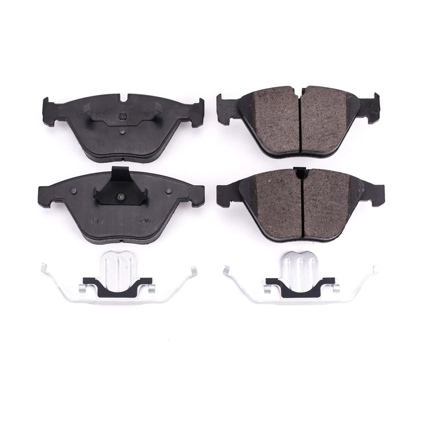 Front View of Front Disc Brake Pad Set POWERSTOP 17-1260