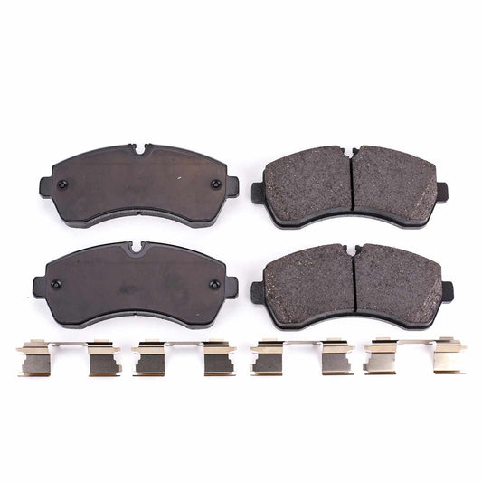 Front View of Front Disc Brake Pad Set POWERSTOP 17-1268