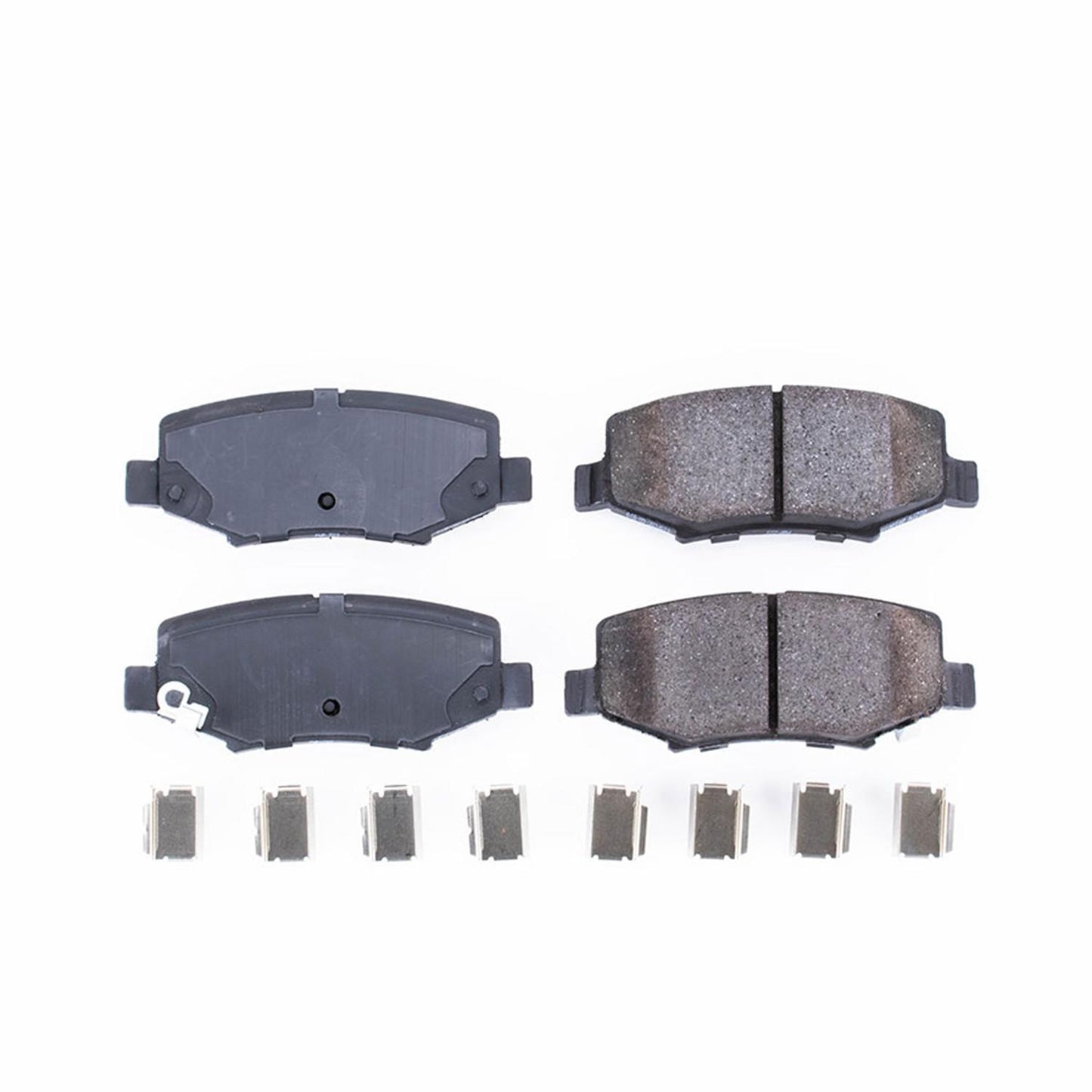 Front View of Rear Disc Brake Pad Set POWERSTOP 17-1274