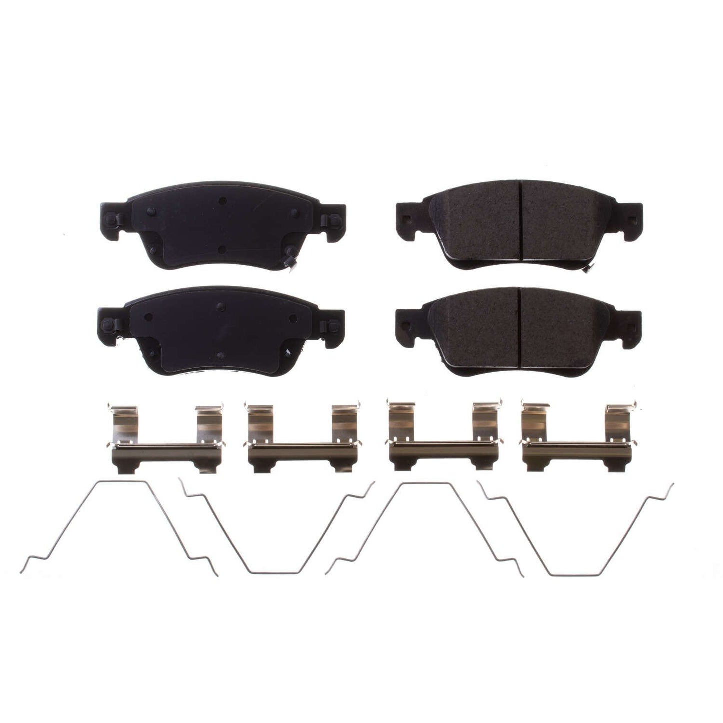 Front View of Front Disc Brake Pad Set POWERSTOP 17-1287