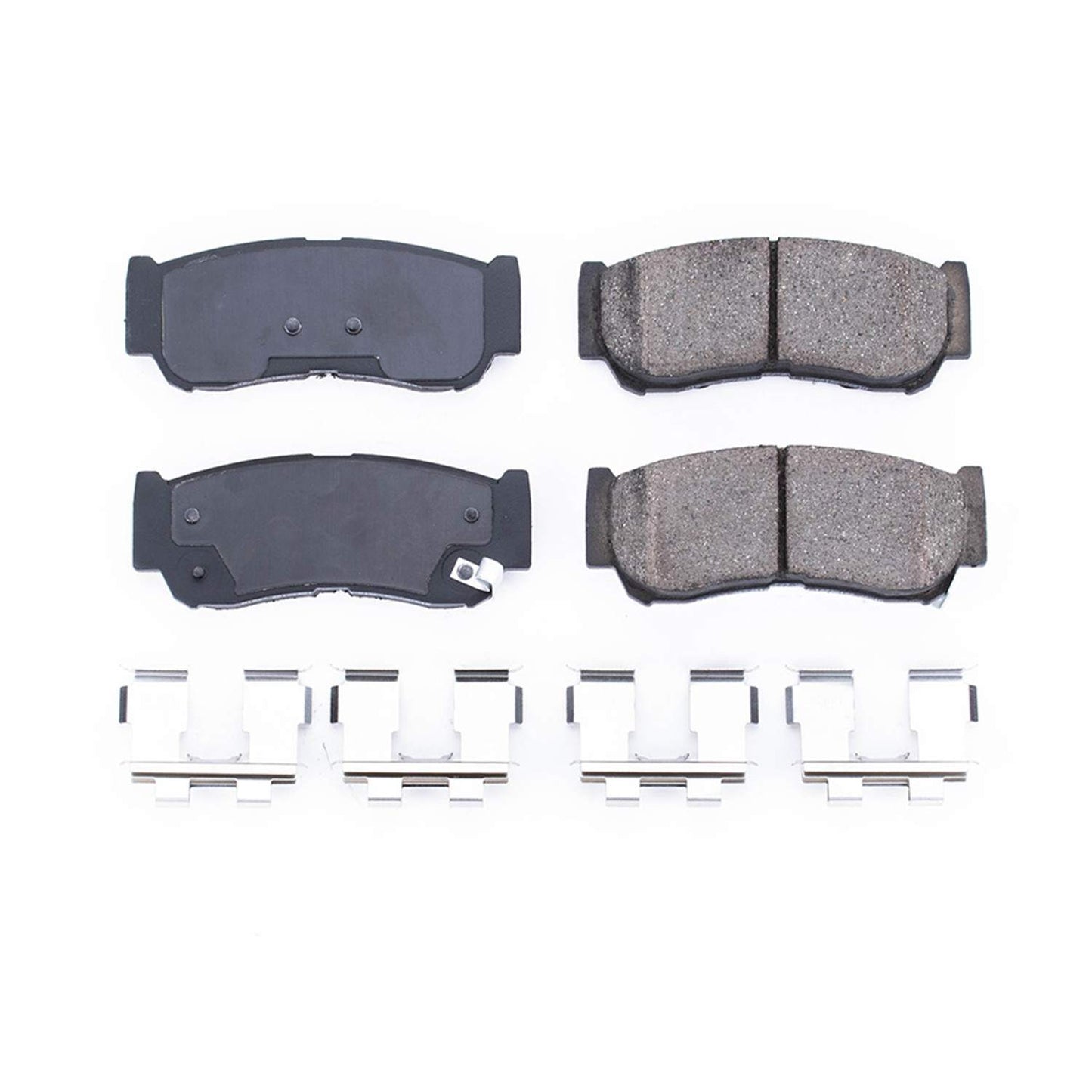 Front View of Rear Disc Brake Pad Set POWERSTOP 17-1297