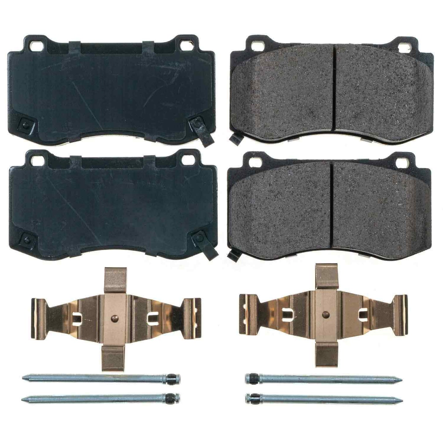 Front Disc Brake Pad Set POWERSTOP 17-1298 For Dodge Chrysler Jeep Charger Challenger 300 Grand Cherokee Magnum