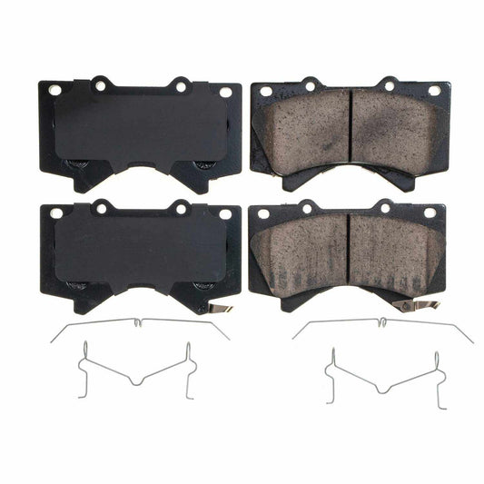 Front View of Front Disc Brake Pad Set POWERSTOP 17-1303