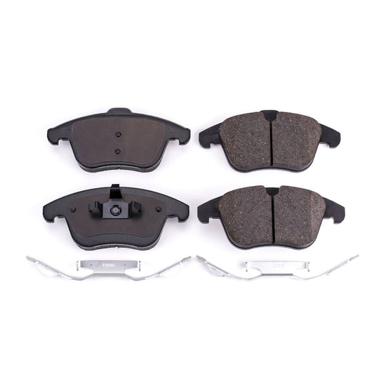 Front View of Front Disc Brake Pad Set POWERSTOP 17-1306