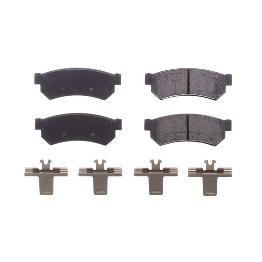 Front View of Rear Disc Brake Pad Set POWERSTOP 17-1315