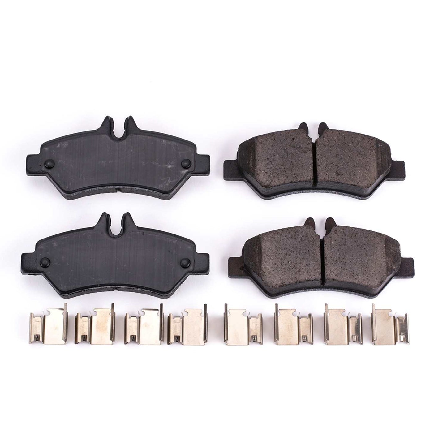 Front View of Rear Disc Brake Pad Set POWERSTOP 17-1317