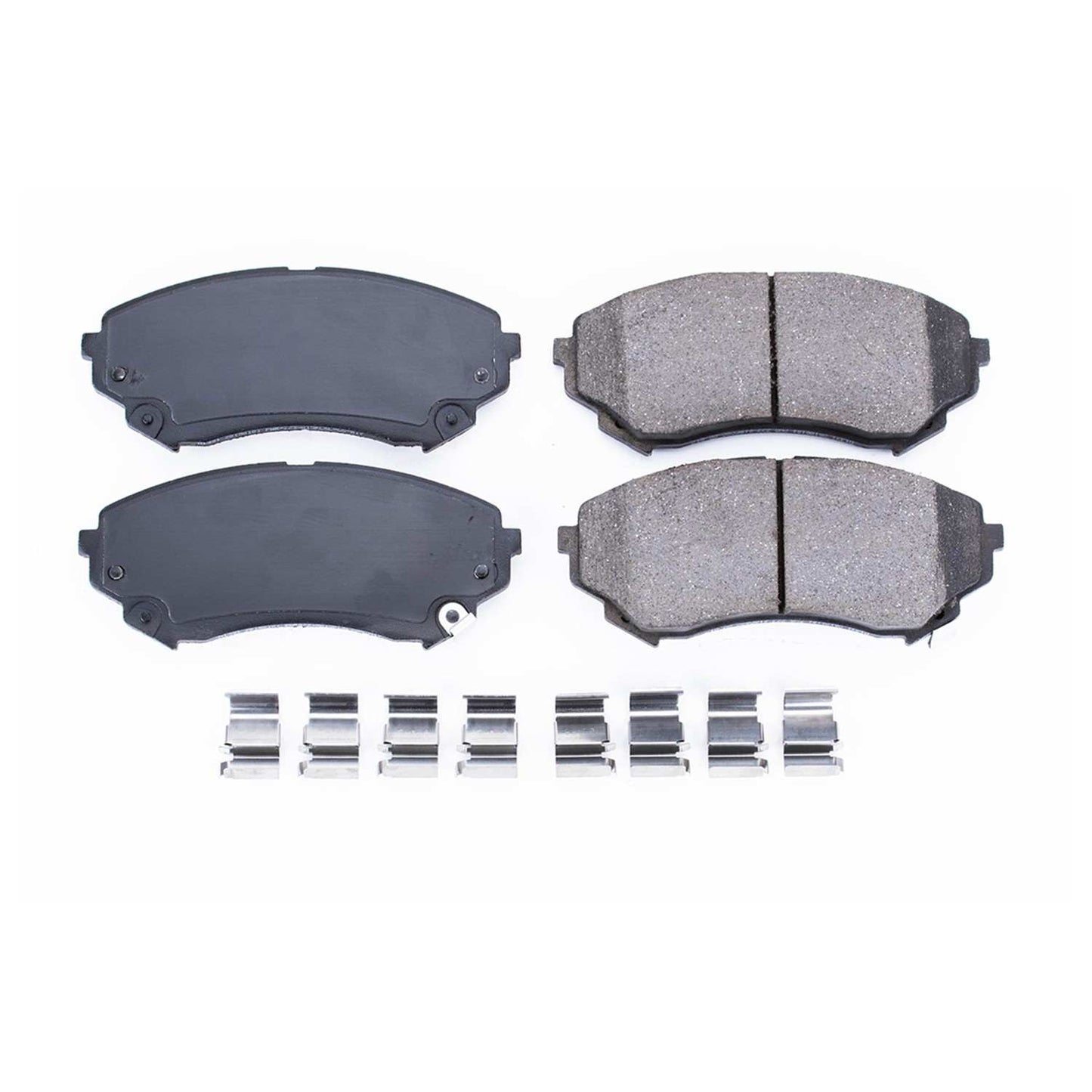 Front View of Front Disc Brake Pad Set POWERSTOP 17-1331