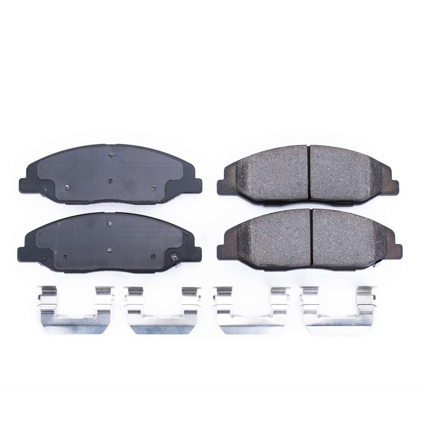 Front View of Front Disc Brake Pad Set POWERSTOP 17-1332