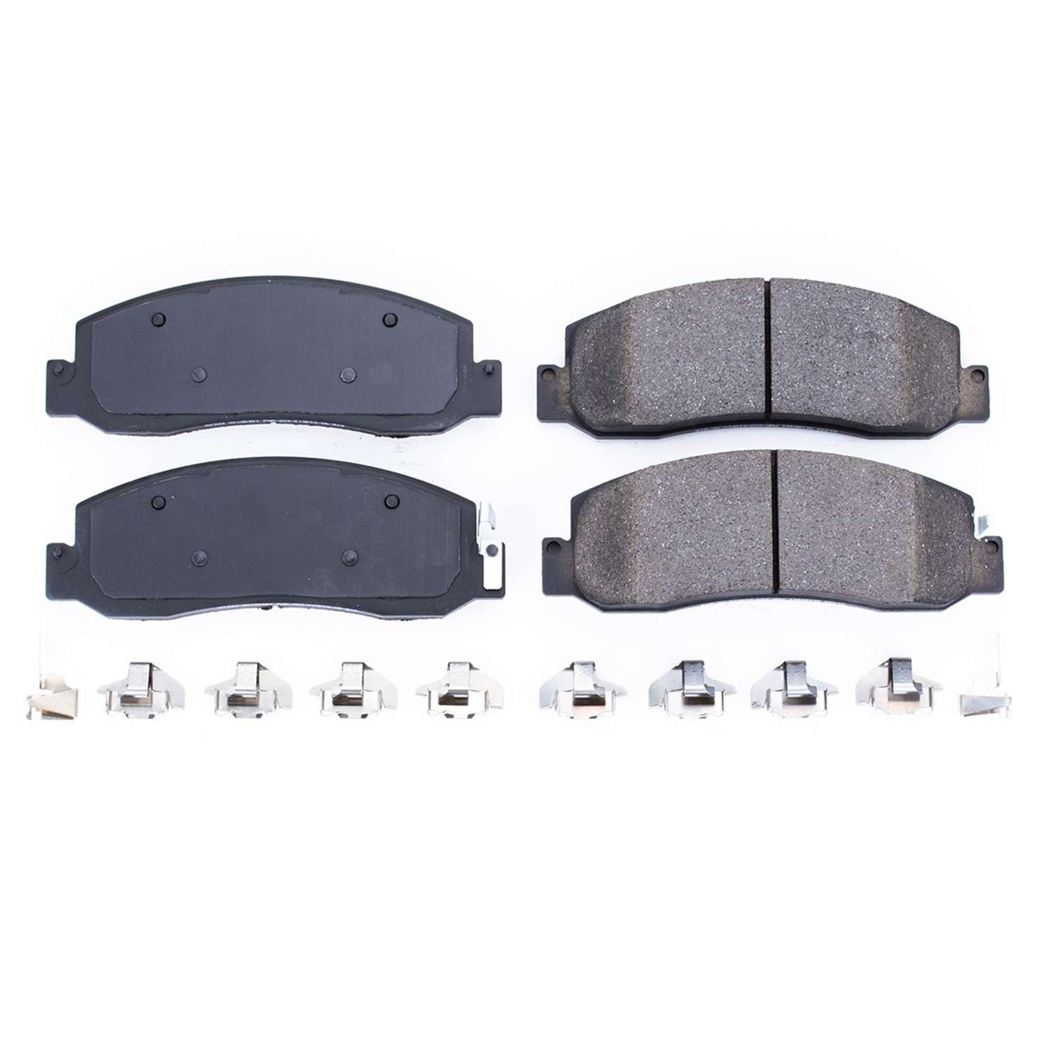 Front View of Front Disc Brake Pad Set POWERSTOP 17-1333