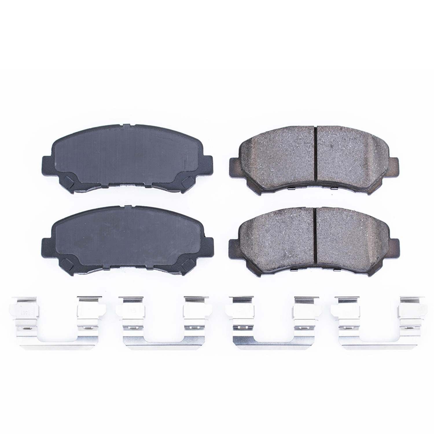 Front View of Front Disc Brake Pad Set POWERSTOP 17-1338