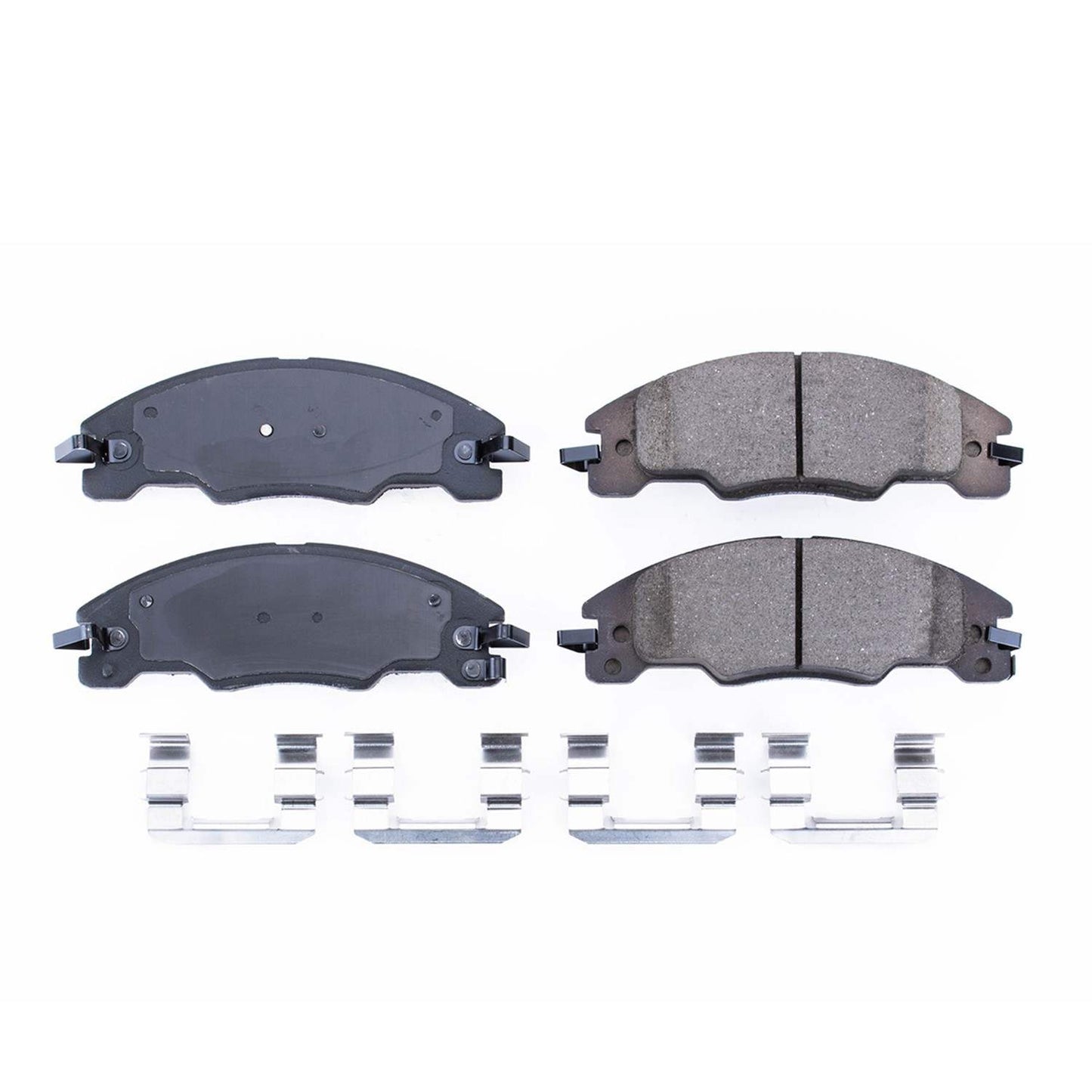 Front View of Front Disc Brake Pad Set POWERSTOP 17-1339