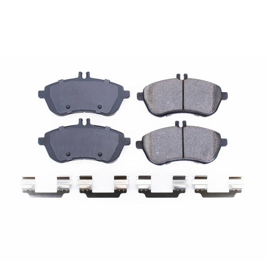 Front View of Front Disc Brake Pad Set POWERSTOP 17-1340