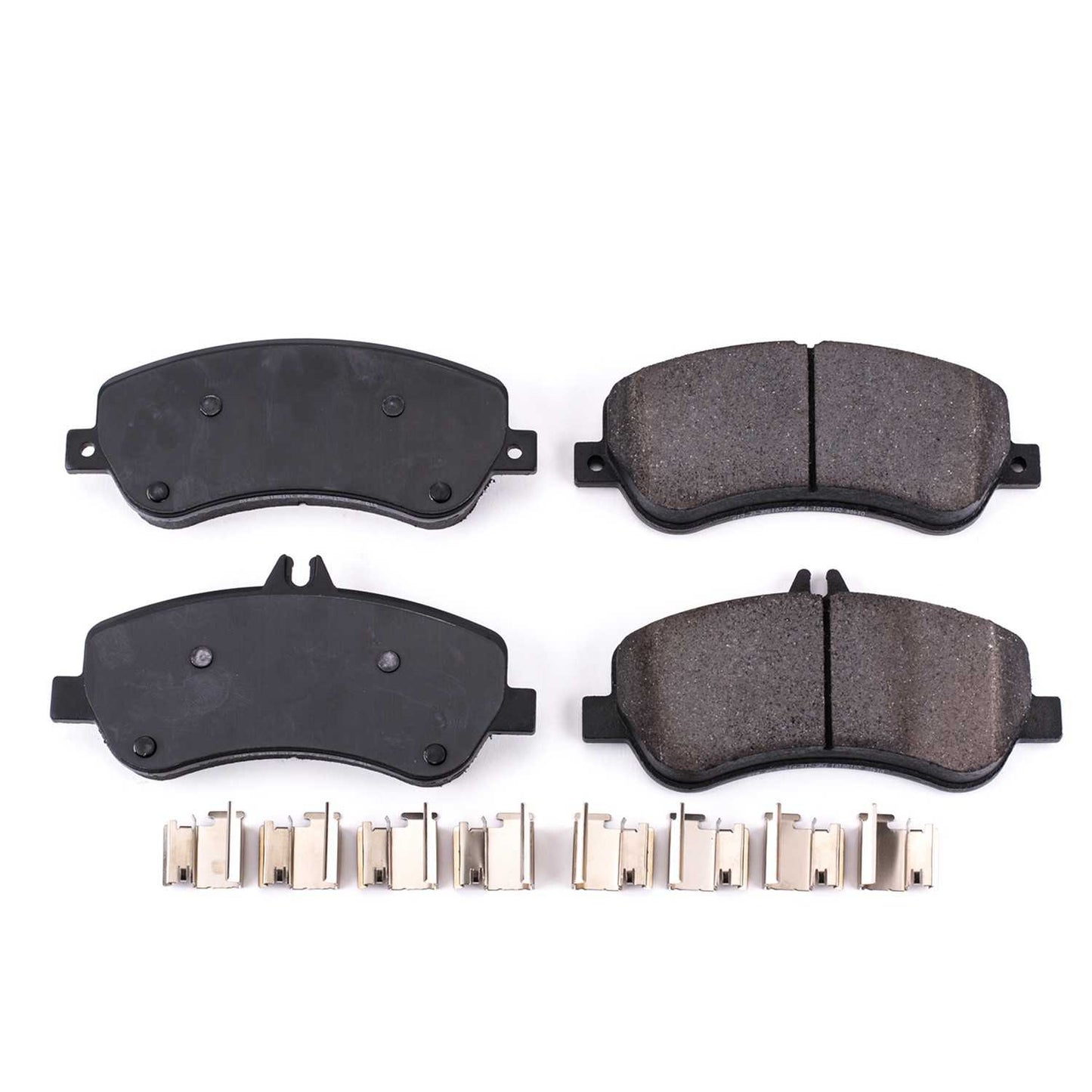 Front Disc Brake Pad Set (Requires Wear Sensor - Sold Separately) POWERSTOP 17-1406 For Mercedes-Benz GLK350 G