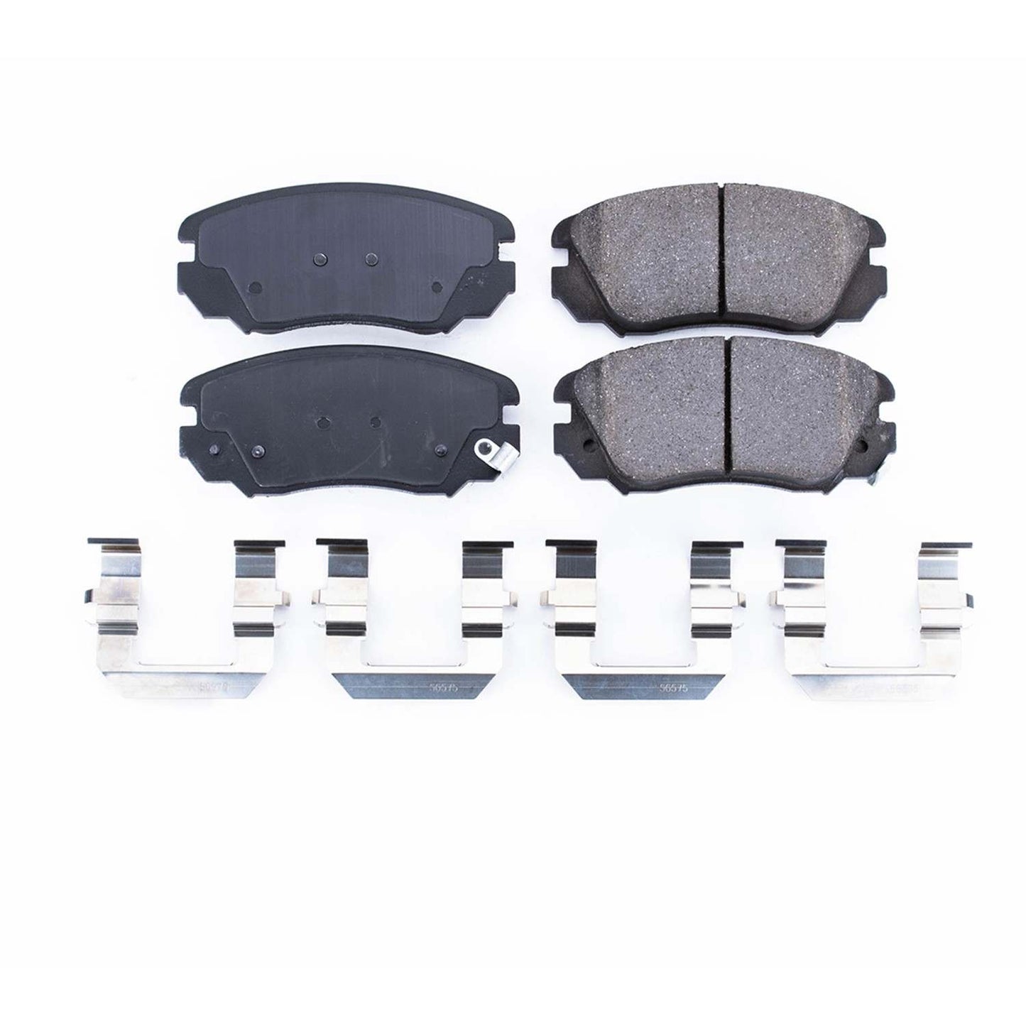 Front View of Front Disc Brake Pad Set POWERSTOP 17-1421