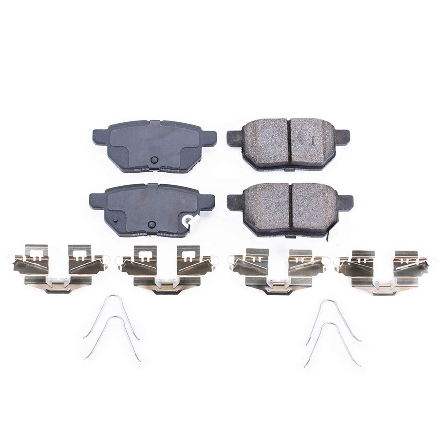 Front View of Rear Disc Brake Pad Set POWERSTOP 17-1423N