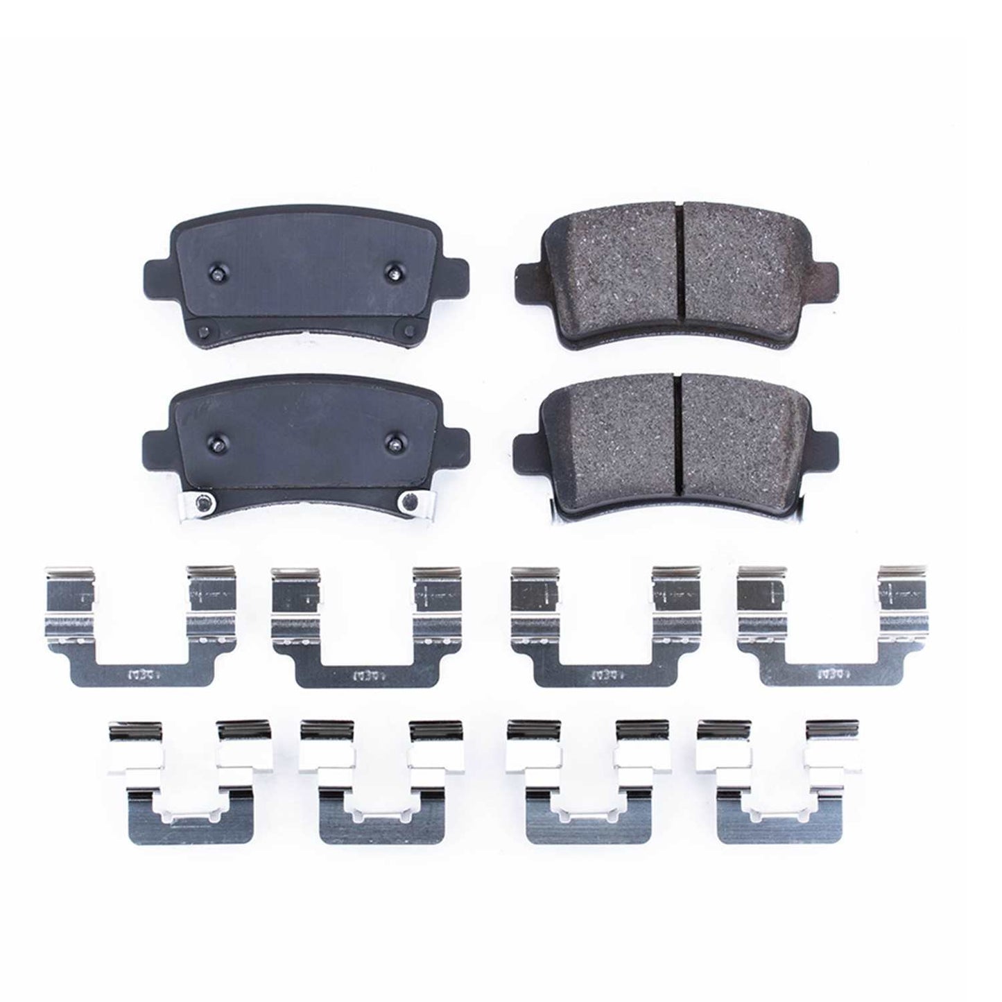 Front View of Rear Disc Brake Pad Set POWERSTOP 17-1430