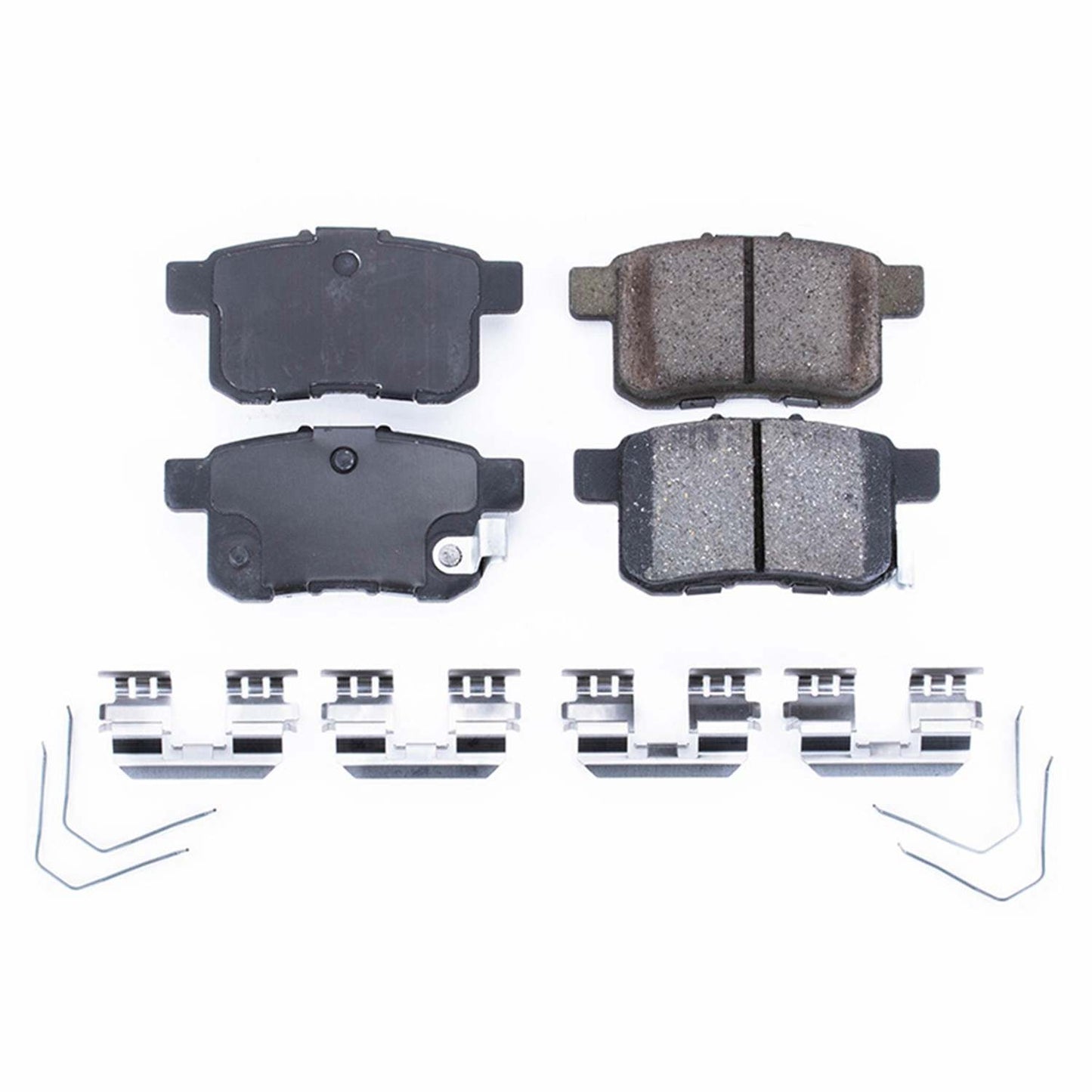 Front View of Rear Disc Brake Pad Set POWERSTOP 17-1451