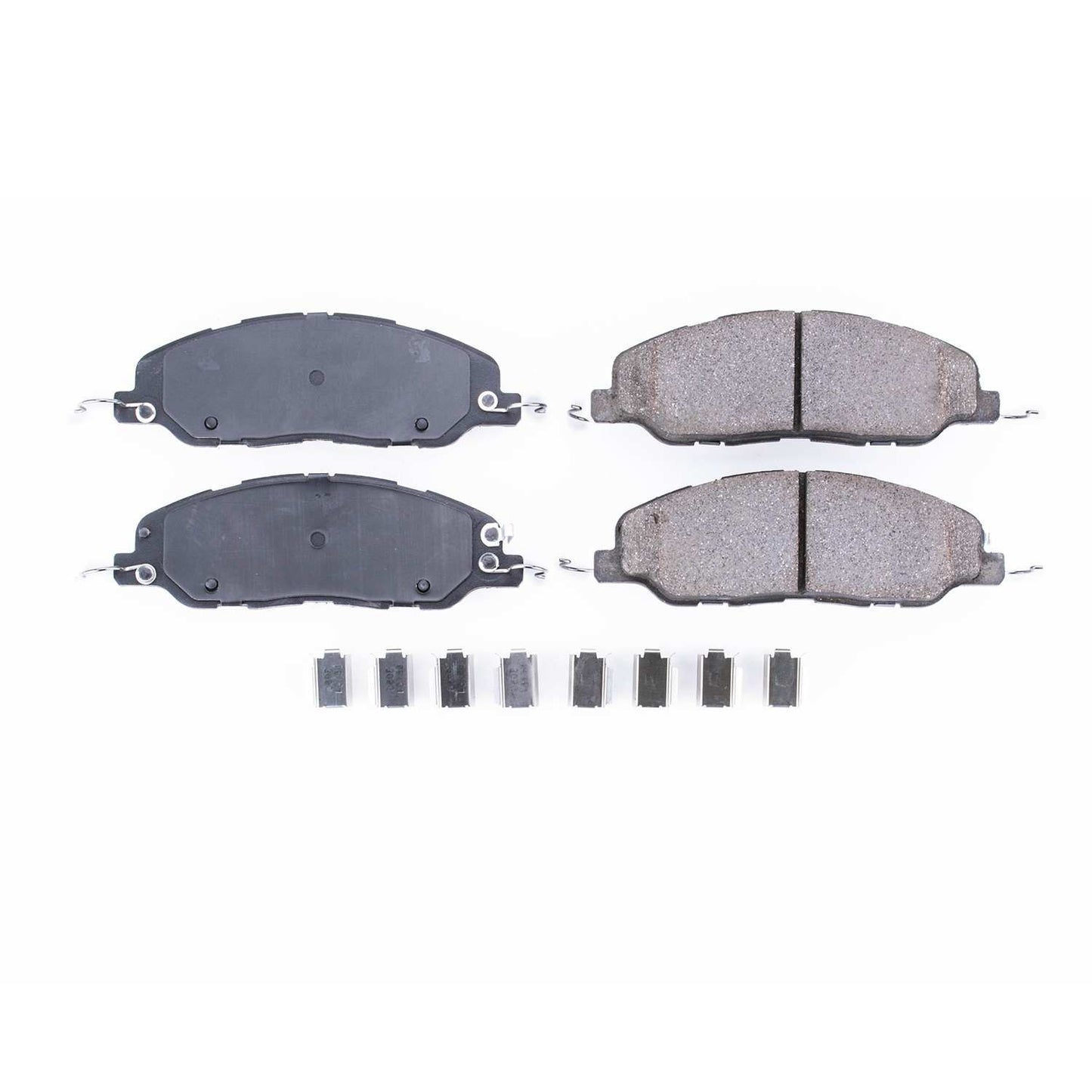 Front View of Front Disc Brake Pad Set POWERSTOP 17-1463