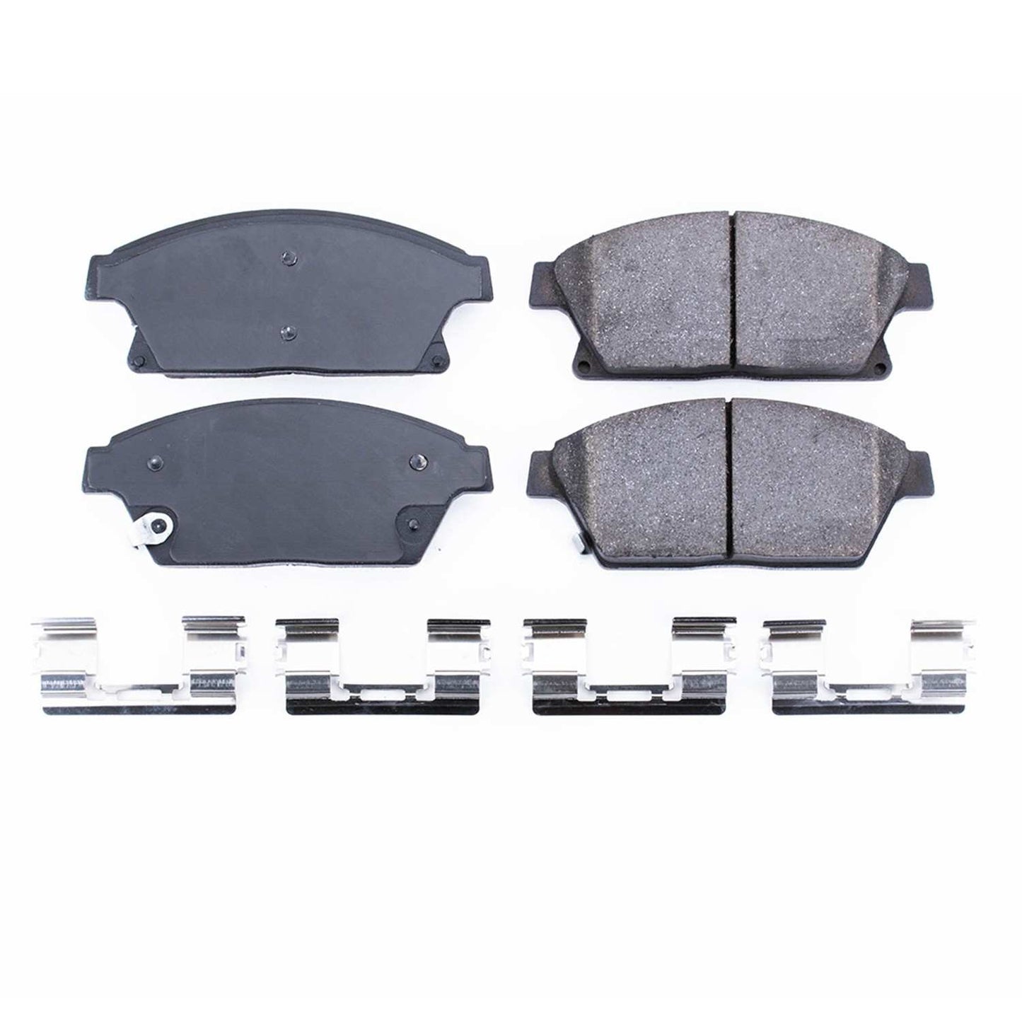 Front View of Front Disc Brake Pad Set POWERSTOP 17-1467