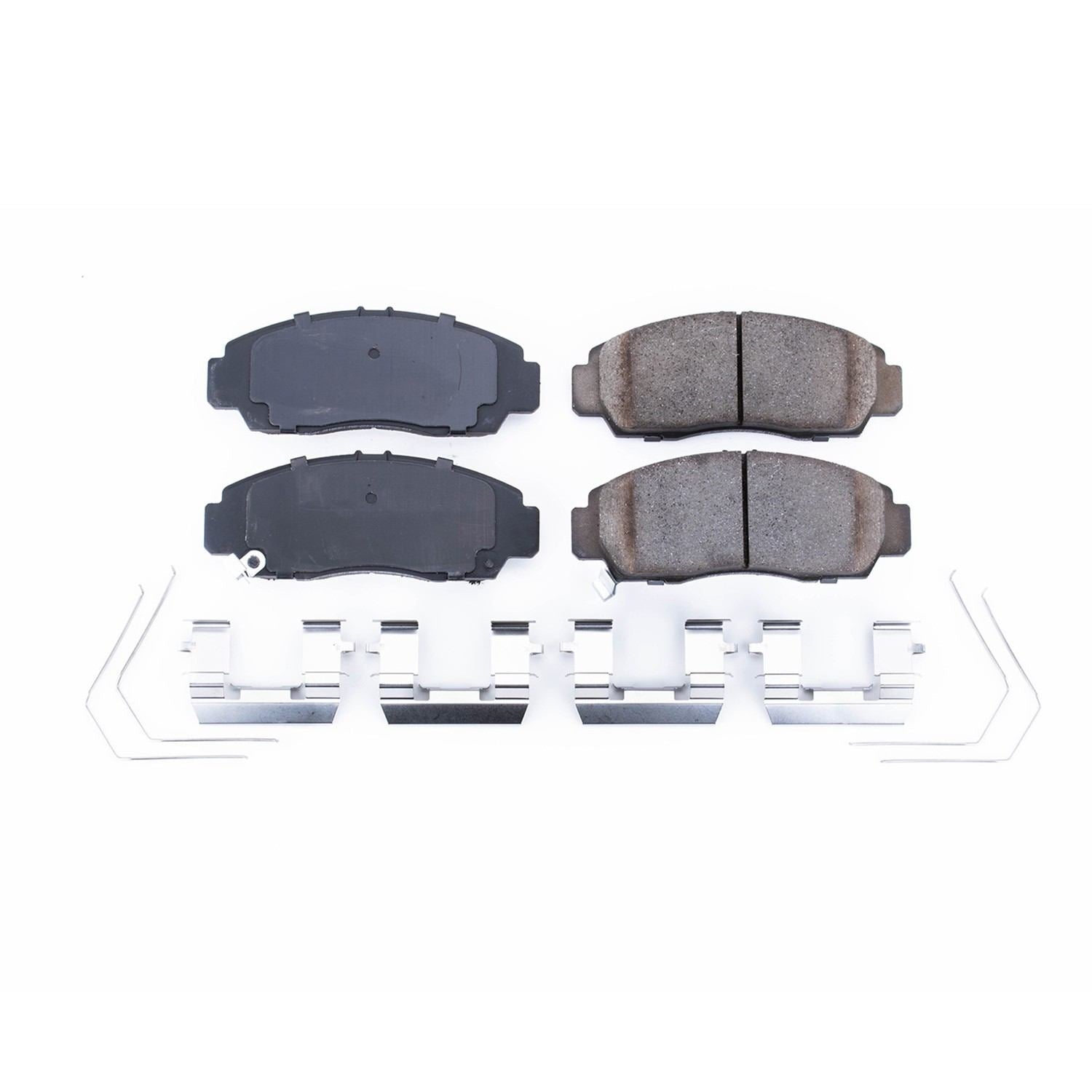 Front View of Front Disc Brake Pad Set POWERSTOP 17-1506