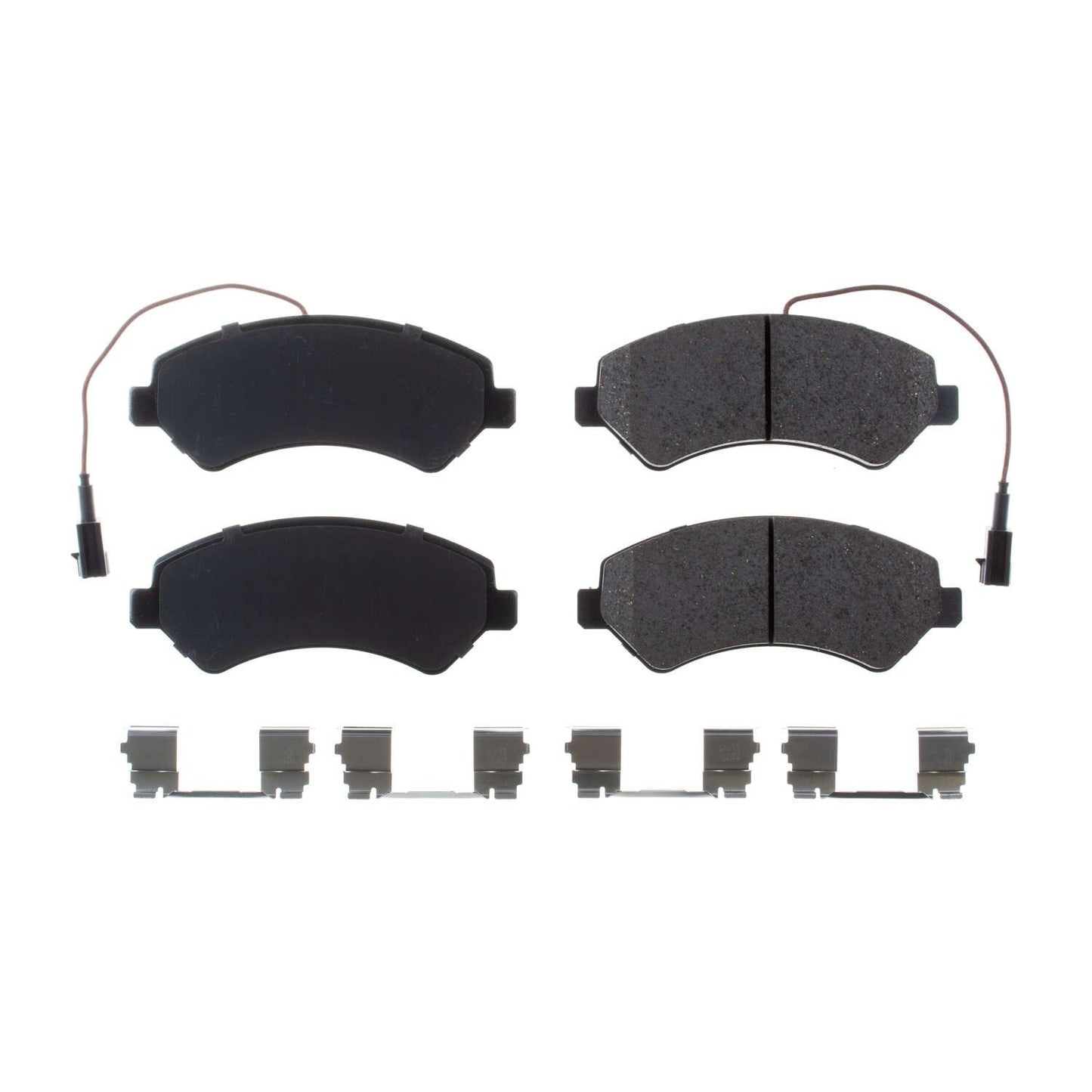 Front View of Front Disc Brake Pad Set POWERSTOP 17-1540A