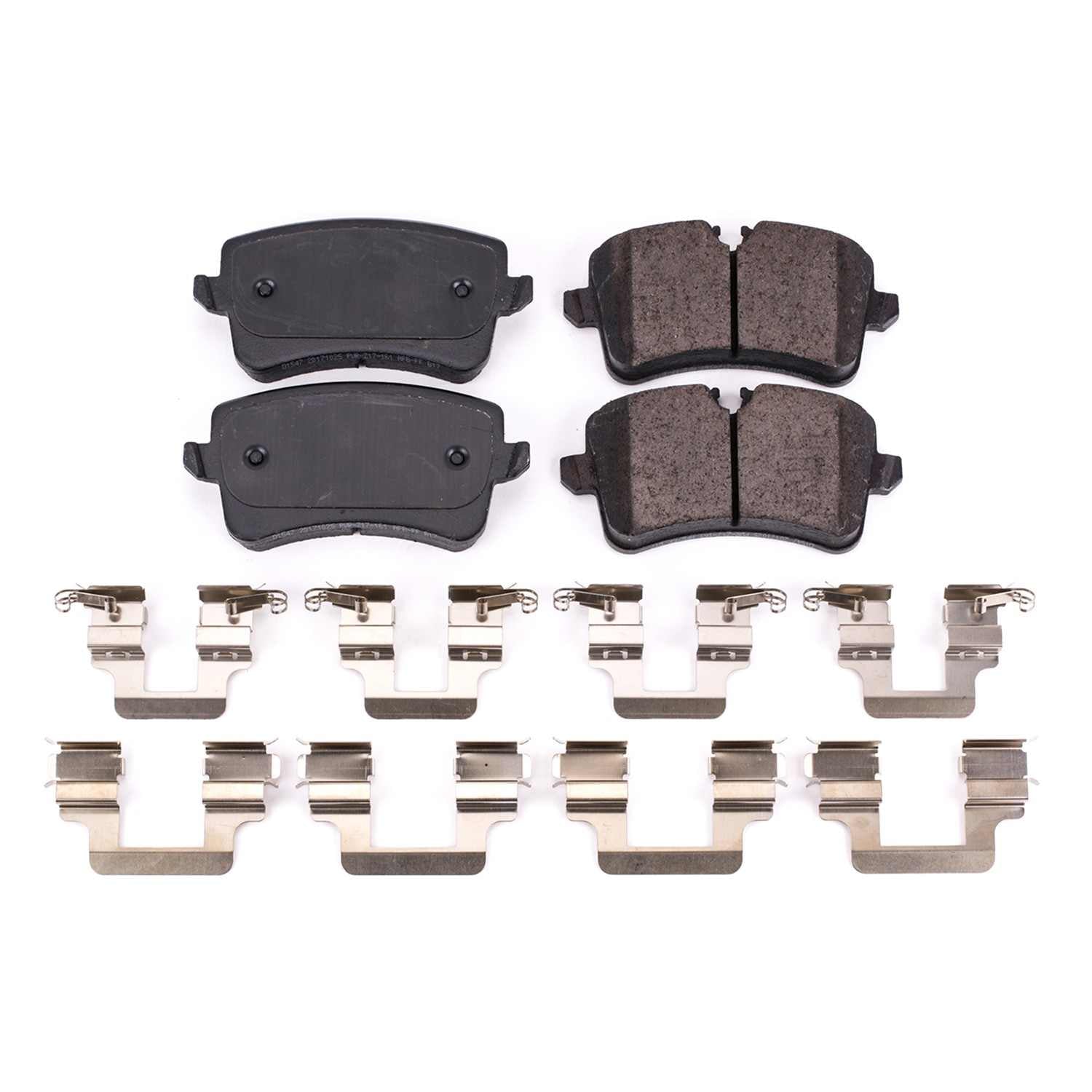 Front View of Rear Disc Brake Pad Set POWERSTOP 17-1547