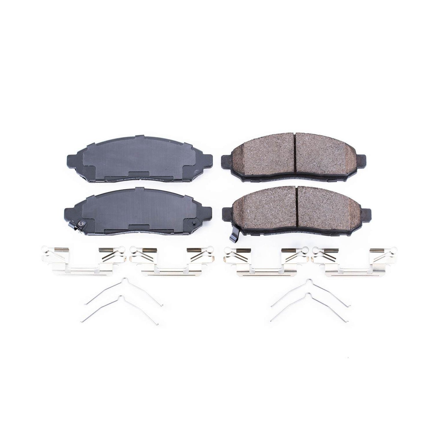 Front View of Front Disc Brake Pad Set POWERSTOP 17-1548