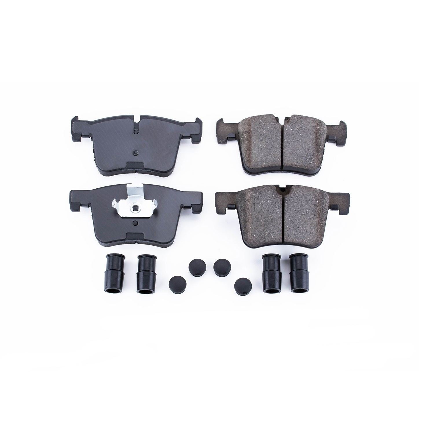 Front View of Front Disc Brake Pad Set POWERSTOP 17-1561