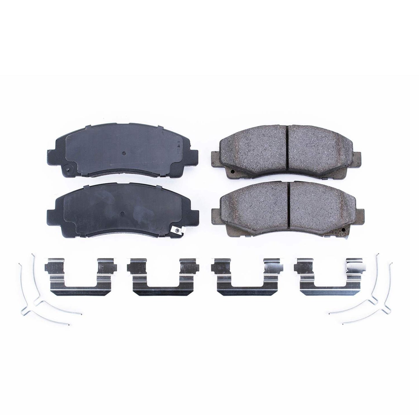 Front View of Front Disc Brake Pad Set POWERSTOP 17-1584